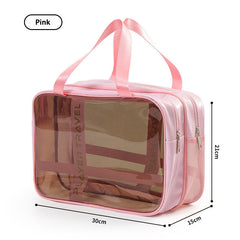 New Portable Waterproof Large Capacity Wet And Dry Separation Toiletry Makeup Storage And Awimming Bag
