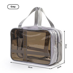New Portable Waterproof Large Capacity Wet And Dry Separation Toiletry Makeup Storage And Awimming Bag