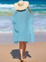 Women Loose Shirt Bathing Suit Cover Up Lightweight Breathable Cool Bikini Cover