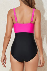 Women Tummy Control Swimsuits Slimming One Piece Bathing Suit