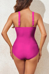 Women Tummy Control Swimsuits Slimming One Piece Bathing Suit