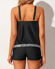 Women Tankini Swimsuits 2 Piece Bathing Suits Tops with Boyshorts