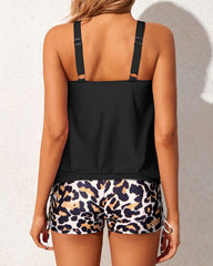 Women Tankini Swimsuits 2 Piece Bathing Suits Tops with Boyshorts