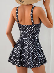Women One Piece Swimdress Swimsuits for Women Tummy Control Swim Dresses Skirt Bathing Suit