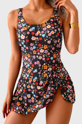 Women One Piece Swimdress Swimsuits Tummy Control Swim Dresses Skirt Bathing Suit
