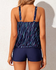 Women Tankini Swimsuits 2 Piece Bathing Suits Tops with Boyshorts