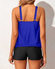 Women Tankini Swimsuits 2 Piece Bathing Suits Tops with Boyshorts