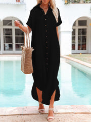 Women White Solid Color Long Sun Proof Cardigan Cover Up