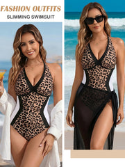 Women One Piece Swimsuit Slimming Tummy Control Bathing Suit