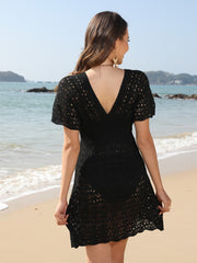 Women Swimsuit Coverup for Women Bikini Coverups Cover Ups Crochet Mesh Pool Womens Swimwear Outfits
