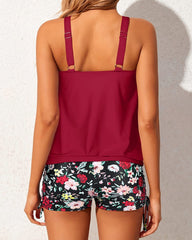 Women Tankini Swimsuits 2 Piece Bathing Suits Tops with Boyshorts