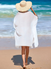 Women Loose Shirt Bathing Suit Cover Up Lightweight Breathable Cool Bikini Cover